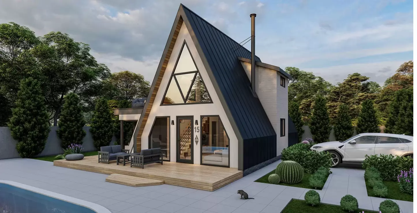 Efficient A-Frame Build Plans: Maximizing Space and Style