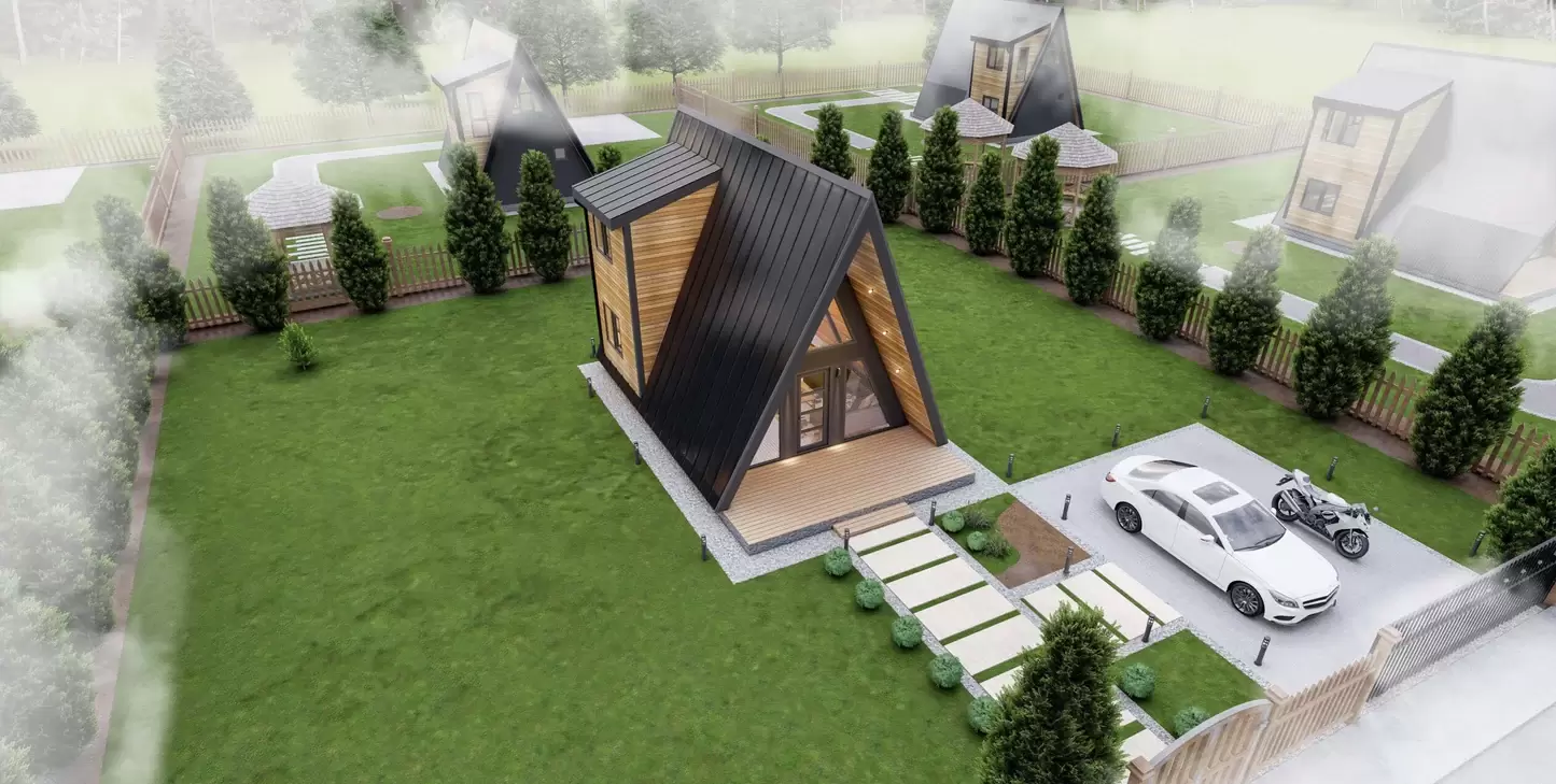 Stylish A-Frame Cabin Blueprints: Perfect for Cozy Getaways