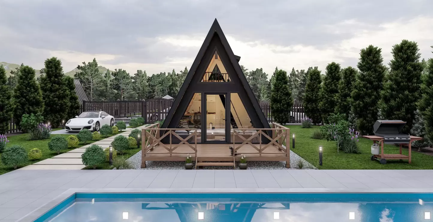 From Concept to Completion: Your DIY A-Frame House Project Made Easy