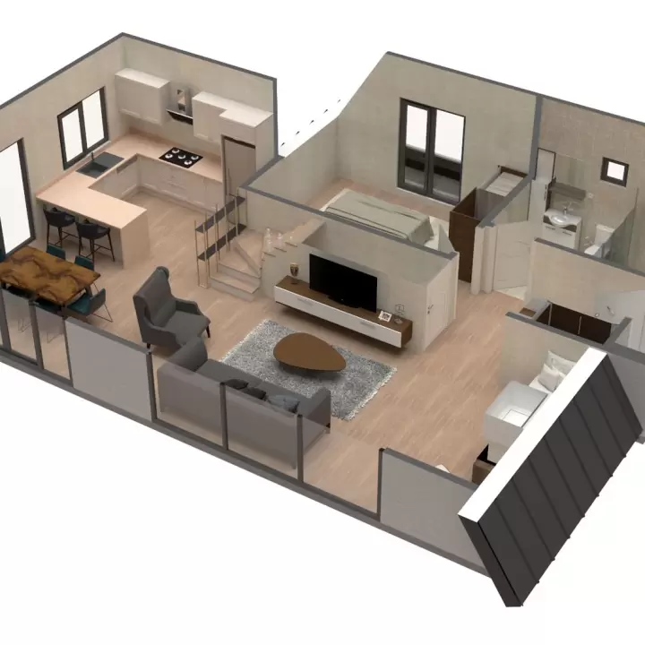 A-Frame Cabin Plans, Blueprint