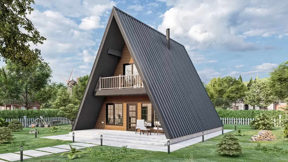 Elevate Your Living Experience with Stylish A-Frame Floor Plans from Soft House Plans