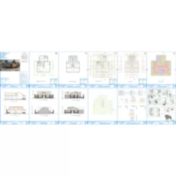 谷仓房屋和谷仓公寓计划： 4 床, 小型, 单层, 农舍