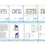 Kleines Haus Hütte Plan, Architektonischer Entwurf Pdf