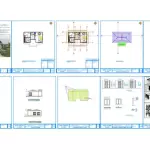 37' x 21' Small House Flooe Plans 2 Bedroom