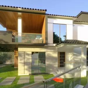 Plantas de casas com cinco quartos, plantas de casas de campo modernas