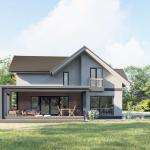 4 Bedroom Modern Farmhouse Barndominium House Floor Plan