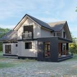 4 Bedroom Modern Farmhouse Barndominium House Floor Plan