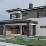 Barndominium House Plan 3 Bedroom 3 Story with Garage