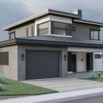 Barndominium House Plan 3 Bedroom 3 Story with Garage