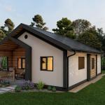 Bungalow Haus Grundrisse, Cottage Home Design