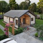 Bungalow Haus Grundrisse, Cottage Home Design