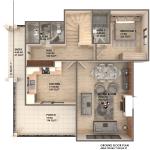 2 Story Barndominium House Plan 4 Bedroom Farmhouse